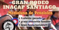 Rodeo de Inacap Santiago se correrá en la Medialuna de Peñalolén