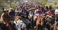 Club Sauzal realizó novena edición de su tradicional Cabalgata