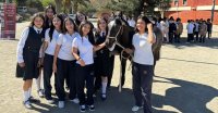 "El Caballo en la Escuela" de Limarí sumó el colegio "Amalia Errázuriz" de Ovalle