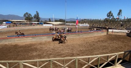 Catapilco abre el año con un llamativo rodeo en Las Garzas