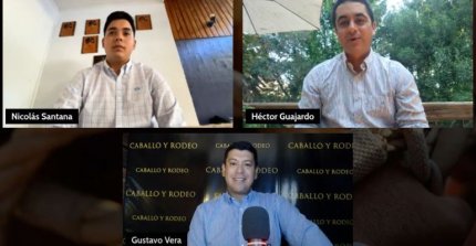 En CaballoyRodeo en Vivo conversamos con Nicolás Santana y Héctor Guajardo