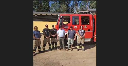 Criadores de Los Andes apoyan a Bomberos de Calle Larga con campaña en las Finales 2025