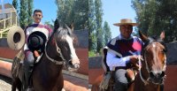 Cortés y Núñez celebraron en la Rienda de la Final de Rodeos para Criadores