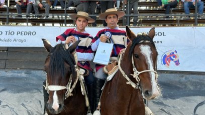 Arraño y Barros clasificaron por tercer año consecutivo a Rancagua