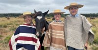 Jinete y criadora austríaca Johanna Lahnsteiner está en Chile para conocer nuestra raza caballar