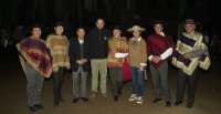 La ceremonia de bienvenida del XIII Campeonato Nacional de Rodeo Femenino