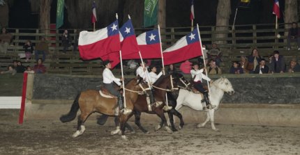 La Escuadra Amazonas de la Tradición Chilena se lució en el Nacional Femenino