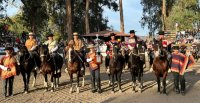 La ceremonia previa de la Serie de Campeonas del Nacional Femenino