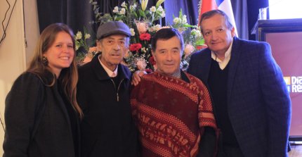 Gobierno Regional del Maule reconoció a Alfonso Navarro y Enrique Gutiérrez con la Medalla al Mérito