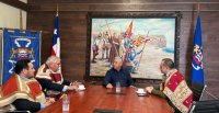 Roberto Standen sostuvo reunión protocolar con alcalde de Arica y senador José Miguel Insulza