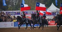 El Cuadro Negro cerró el primer día de espectáculos ecuestres en la Explanada