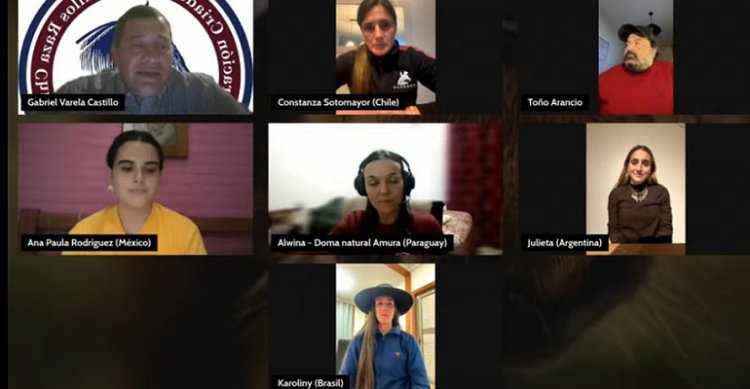 En Raza Chilena tuvimos la visita de las amazonas del Intercambio Internacional 2025