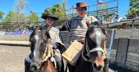 Dos jinetes con "sangre de campeones" premiaron en el Nacional Escolar