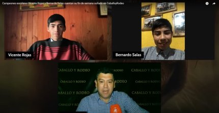 CaballoyRodeo en Vivo: Los nuevos campeones escolares repasaron su triunfo