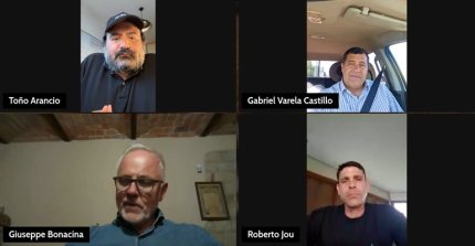 Raza Chilena tuvo invitados internacionales: Roberto Jou desde Brasil y Giuseppe Bonacina desde Italia