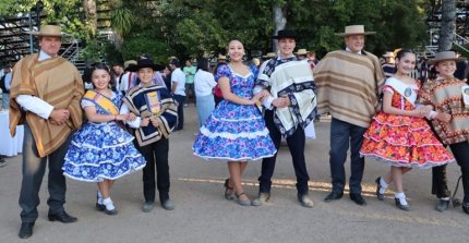 Clasificatorio Escolar Centro-Sur comenzó con la recepción a jinetes y familias