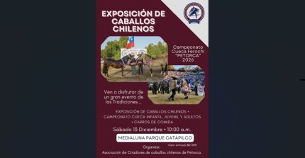 El Parque Catapilco albergará un día lleno de tradiciones este sábado