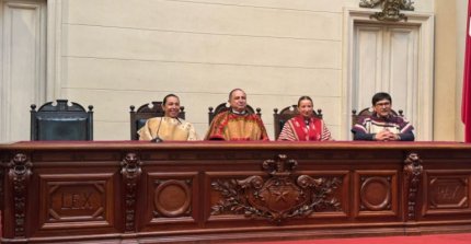 Andrea Castagnoli y Carola Luengo valoraron reunión con presidente del Senado