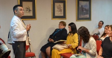 Claudio Aravena y "cumbre" con Chamanteras: Este oficio es un arte y queremos protegerlo