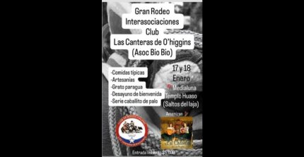 Club Las Canteras de O'Higgins tiene preparada una fiesta en el Templo del Huaso