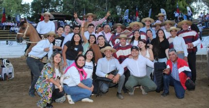 Otra collera, el mismo criadero: El Carmen de Nilahue repitió festejo en la Final de Rodeos Para Criadores