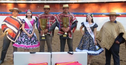 Los hermanos Figueroa rindieron honores a su abuelo con un triunfazo en Pemuco