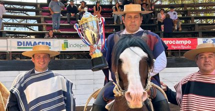 La Rienda de San Clemente: Julio Guevara, Valentina Hernández y Pablo Barra fueron campeones