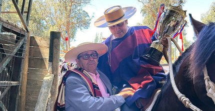 Pablo Barra y título en la Rienda de San Clemente: "Estoy lleno de alegría por este resultado"