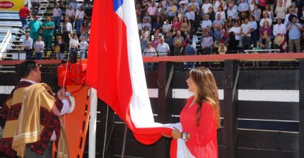 La ceremonia inaugural de la Serie de Campeones en el Clasificatorio de Melipilla