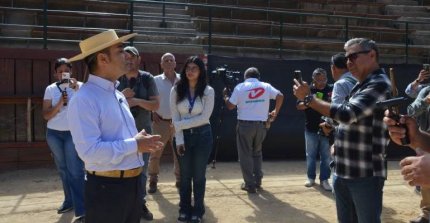 Federación del Rodeo Chileno realizó recorrido por la Medialuna Monumental a los medios de comunicación