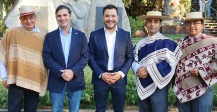 Subsecretario Sebastián Figueroa y presidente de AMUR sostuvieron encuentro con Ferochi