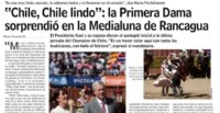 Medios realzaron la presencia del Presidente y la Primera Dama en la Medialuna de Rancagua