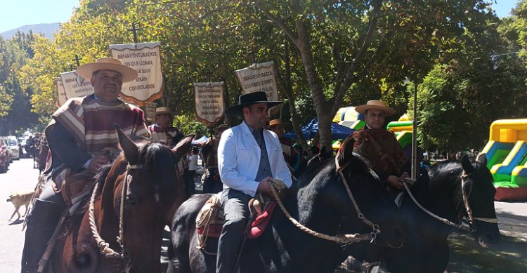 La peregrinación de Semana Santa de los participantes del Rodeo de Salamanca