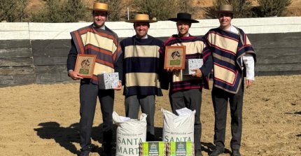 Benjamín Ovalle y Juan Enrique Urrutia celebraron en el inicio de temporada de Chacabuco
