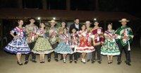 La ceremonia de bienvenida del XIV Campeonato Nacional de Rodeo Femenino