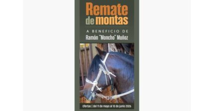 Hay remate de montas a beneficio de Ramón "Moncho" Muñoz