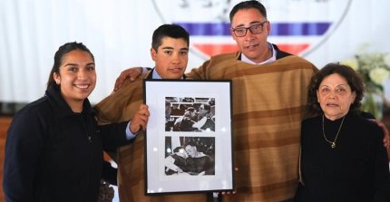 Gonzalo Schwalm, mejor jinete de Osorno: "Siempre lo digo, lo más importante es poder correr con mi hijo"