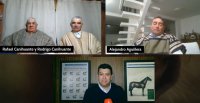 Raza Chilena tuvo la visita de Rafael y Rodrigo Canihuante junto a Alejandro Aguilera
