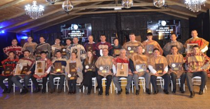 Asociación de Rodeo Chileno Punilla celebró su temporada con premiación al Cuadro de Honor